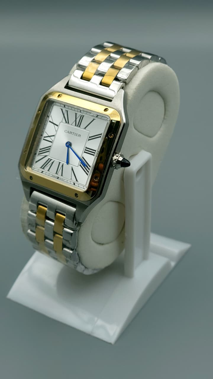 Elovris | Cartier Panthère de Cartier Silver & Gold Quartz Watch – AAA+ Job-Lotted Italian Luxury Replica | Élovris Premium Collection