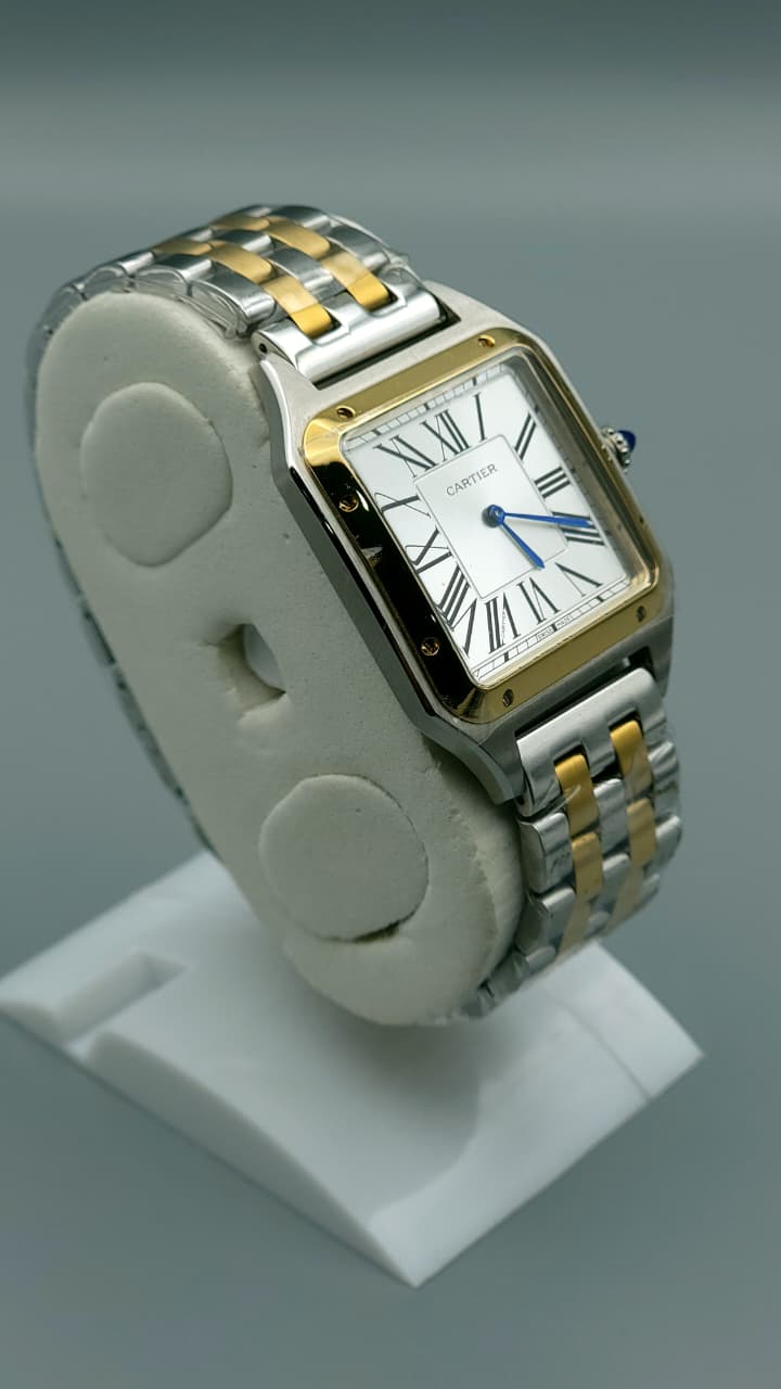 Elovris | Cartier Panthère de Cartier Silver & Gold Quartz Watch – AAA+ Job-Lotted Italian Luxury Replica | Élovris Premium Collection