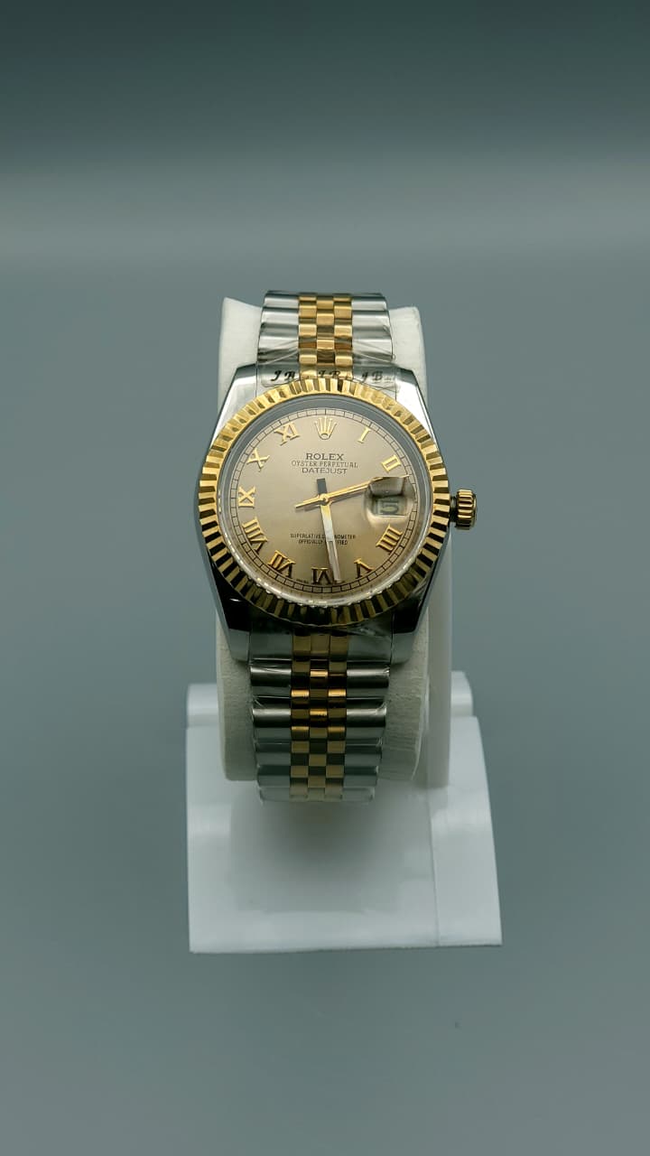 Elovris | Rolex Datejust Two Tone Gold Dial Jubilee – AAA+ Premium Replica | Élovris- Same Like Original
