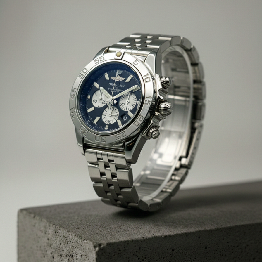 Elovris | Breitling Chronomat 47B White Panda – AAA+ Premium Replica | Élovris ~ Same Like Original