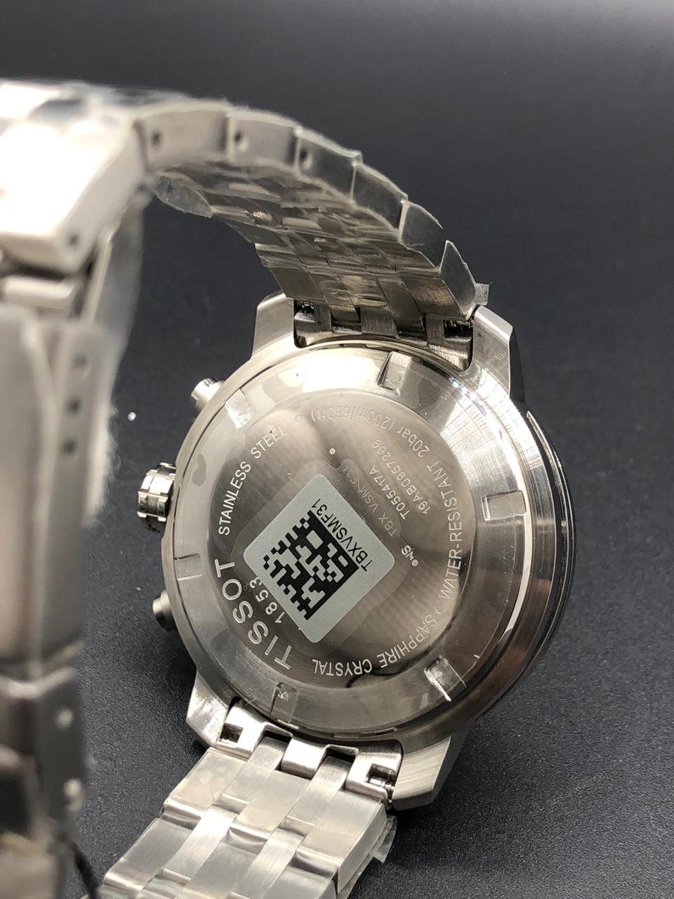 Elovris | Tissot Chronograph AAA+ Luxury Swiss Quartz Men’s Watch – Stainless Steel ~ Italiaan Job-Lotted Watch ~ Super Clone | Élovris Premium Watches