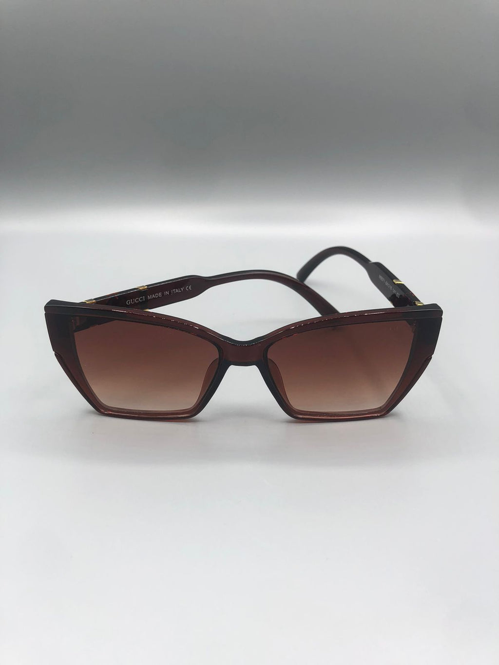 Elovris | Gucci Cat Eye Brown Gradient Sunglasses | AAA Italian Replica – Élovris Luxury Women’s Eyewear |