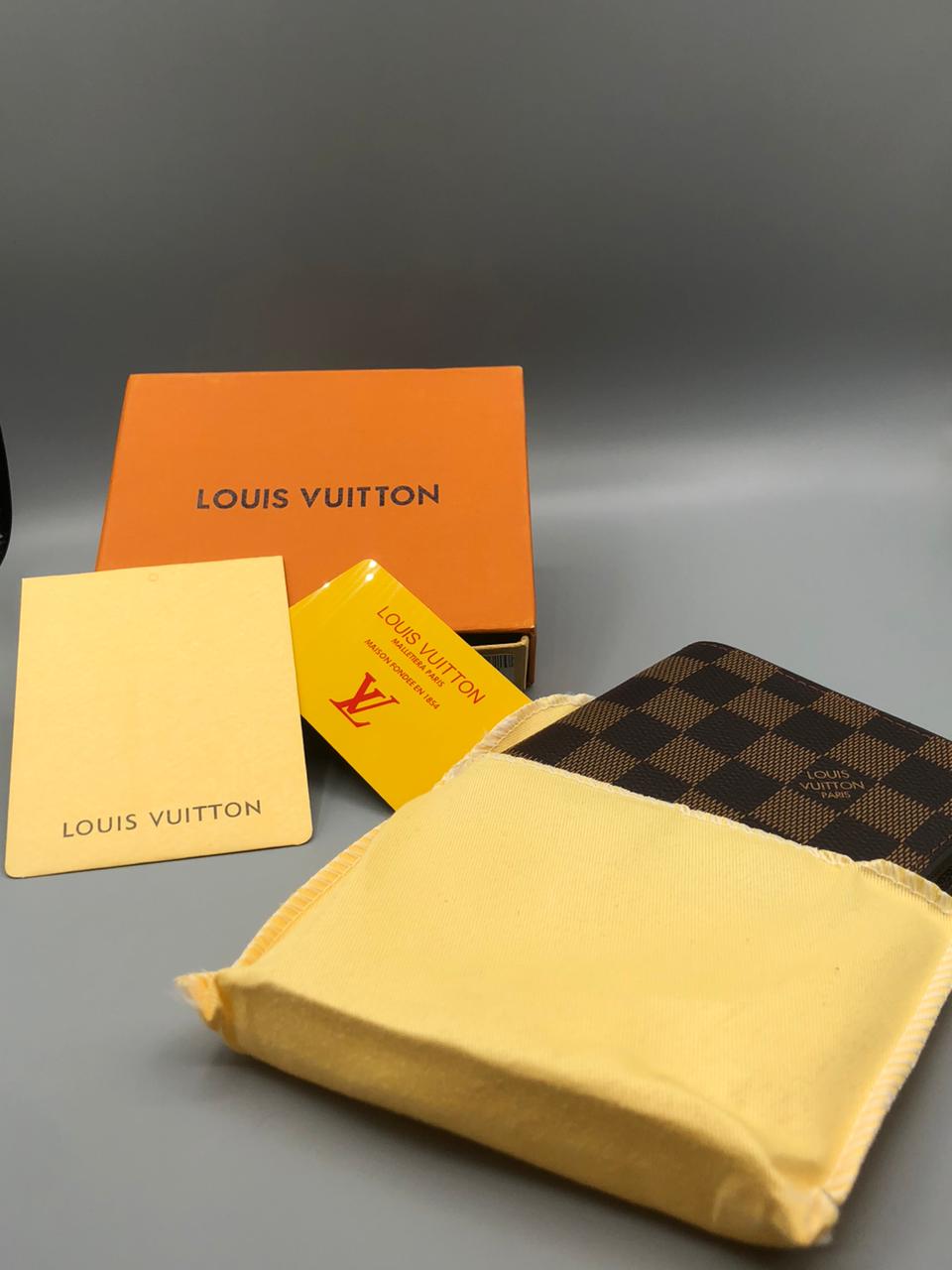 Elovris | Louis Vuitton Damier Graphite Wallet| Super Clone AAA Grade –|– Élovris Premium Men’s Wallet