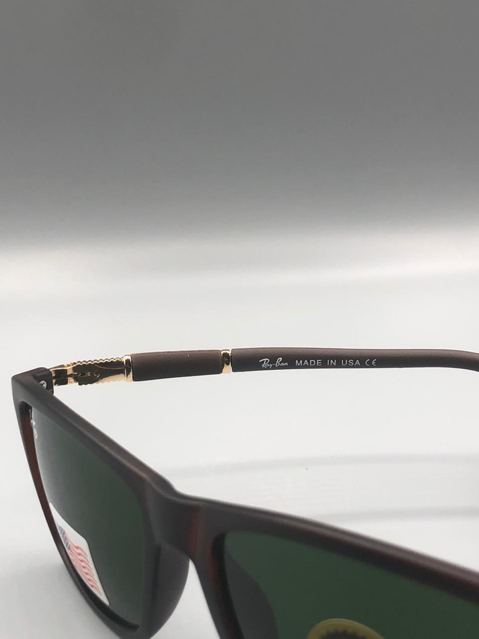 Elovris | Ray-Ban RB8012 Sunglasses – U.S.-Made A-Class Copy with Gold Detailing & UV Protected G-15 Lenses | Élovris Heritage Collection