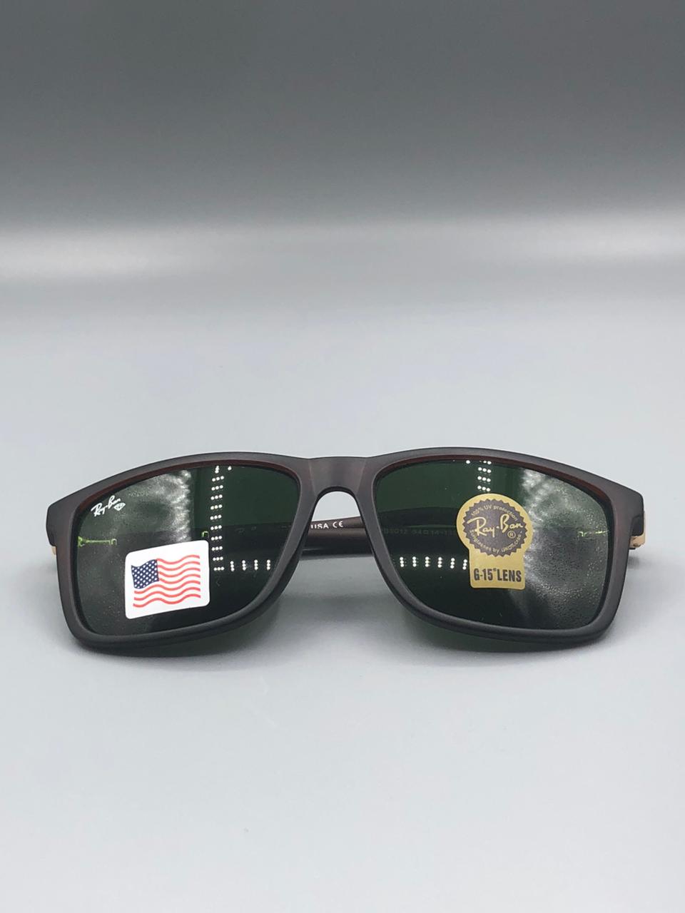Elovris | Ray-Ban RB8012 Sunglasses – U.S.-Made A-Class Copy with Gold Detailing & UV Protected G-15 Lenses | Élovris Heritage Collection