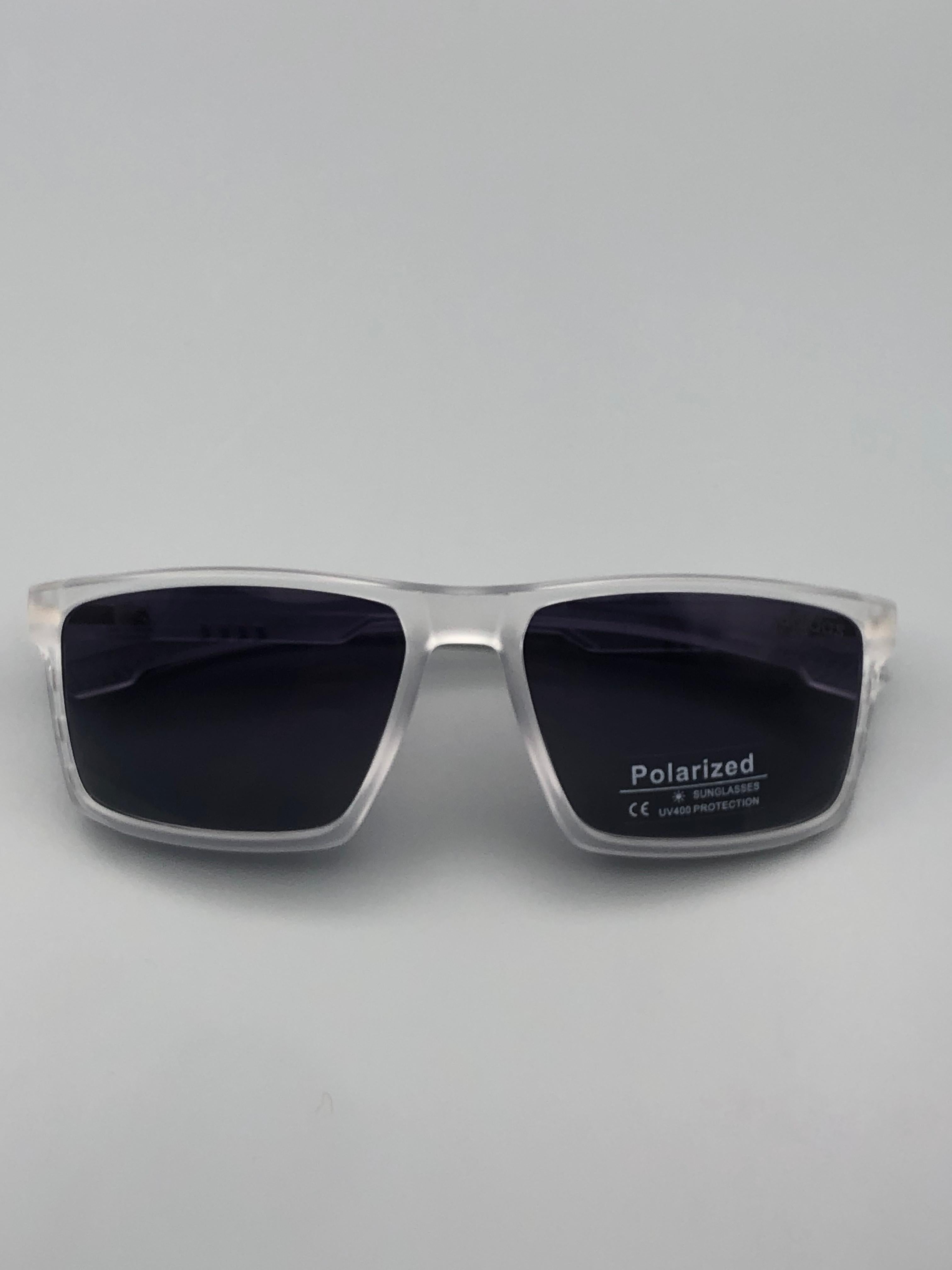 Adidas Premium Transparent Frame Polarized Sunglasses – UV Protection | Élovris Exclusive Eyewear Collection