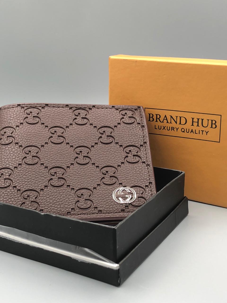 Elovris | Gucci Signature Premium Job-Lotted Leather Wallet for Men | Premium First Copy | Luxury Crafted | Élovris Luxury Wallets