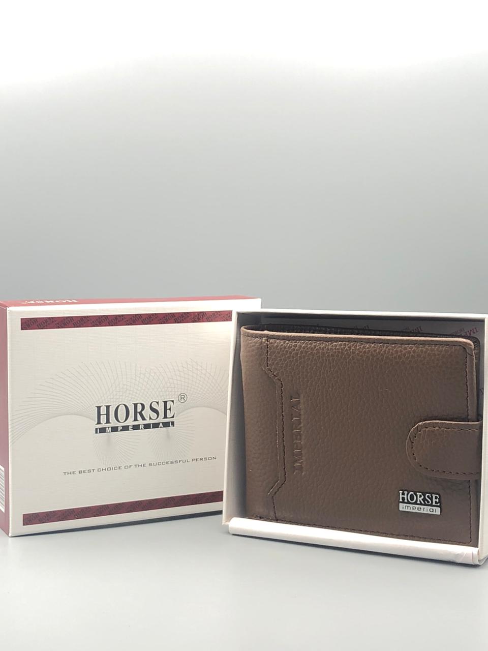 Elovris | Imperil Horse Premium Job-lotted Dark Brown Original leather Wallet | Élovris Luxury Wallets