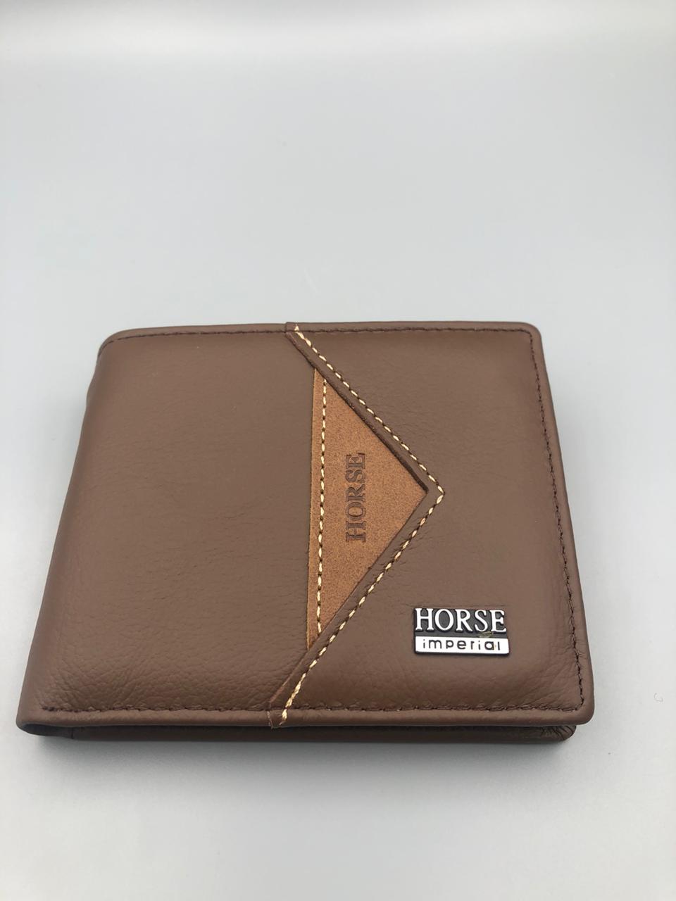 Elovris | Imperial Horse Camel Brown Genuine Leather Wallet for Men | Premium Original Job-Lotted Wallets | Élovris Luxury Wallets