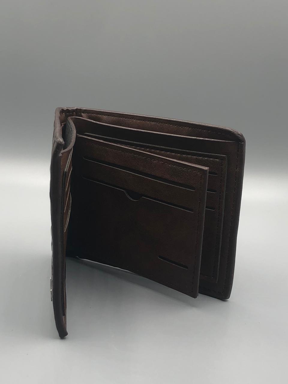 Elovris | Fendi Premium Leather Wallet for Men | Italian Craft | Luxury First Copy | Élovris Luxury Wallets