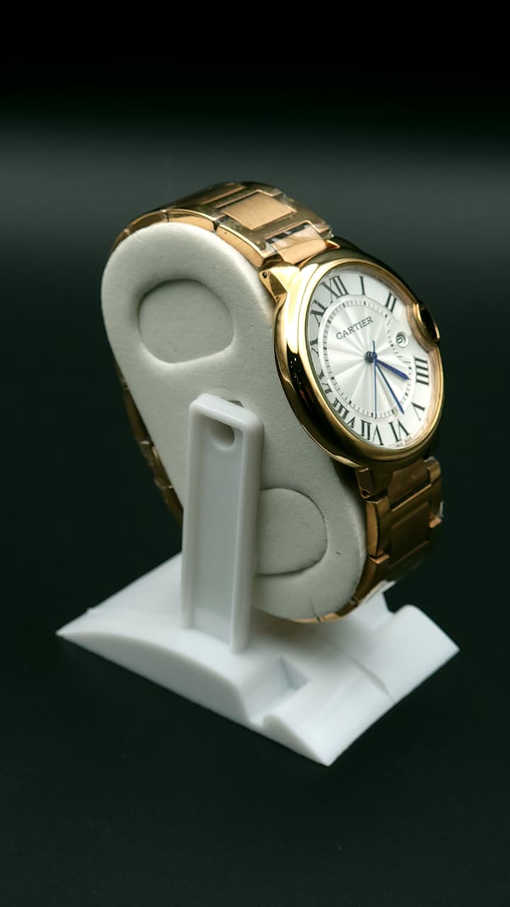 Elovris | Cartier Ballon Bleu de Cartier Gold-Tone Roman Dial | Élovris AAA+ Job-Lotted Replica – Same Like Original