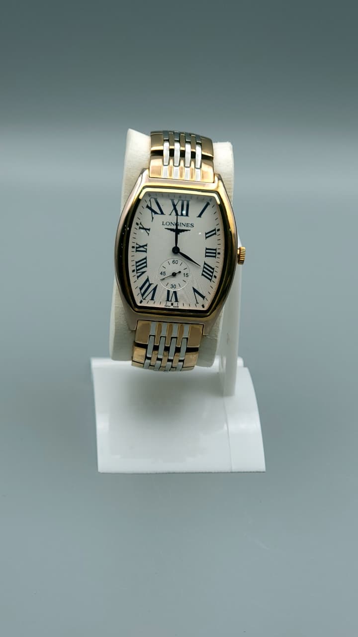 Elovris | Longines Evidenza Two-Tone Jubilee Gold Bezel White Dial | Élovris AAA+ Job-Lotted Replica – Same Like Original